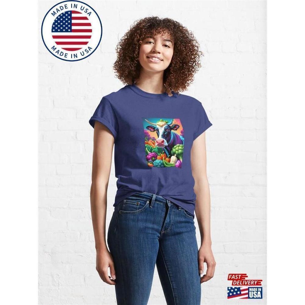 Veggie Hero 2 Funny Plant Based Comic Style Graphic T-Shirt